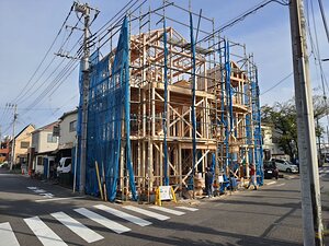 2棟現場・上棟